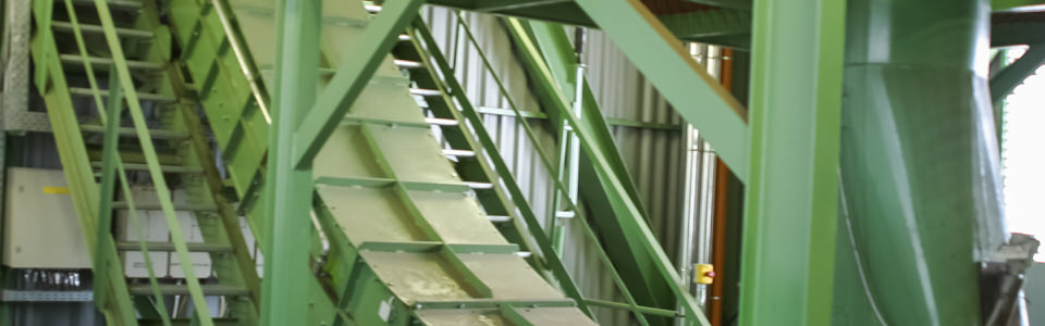 Vértes Power Plant - Boiler peripheral biomass feeder system for boiler no. 1 at Oroszlány Power Plant